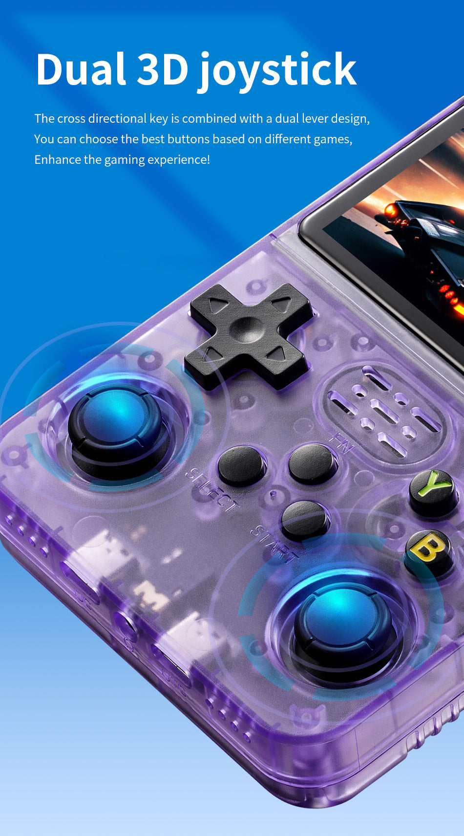 Dual Chip Original Arkos 2.0 R36S 128G Case 3.5 Inch Screen Retro Handheld Game Player Console Open Source Pocket Linux Console