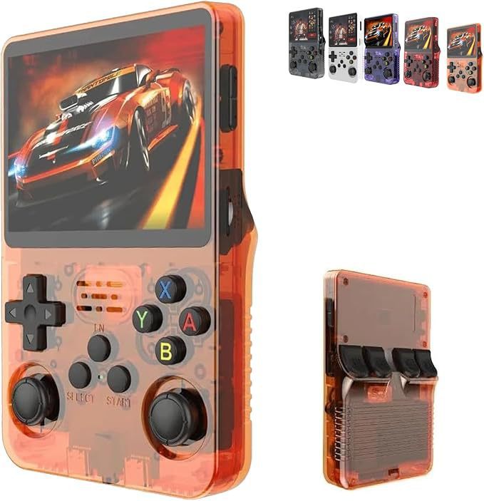 Dual Chip Original Arkos 2.0 R36S 128G Case 3.5 Inch Screen Retro Handheld Game Player Console Open Source Pocket Linux Console